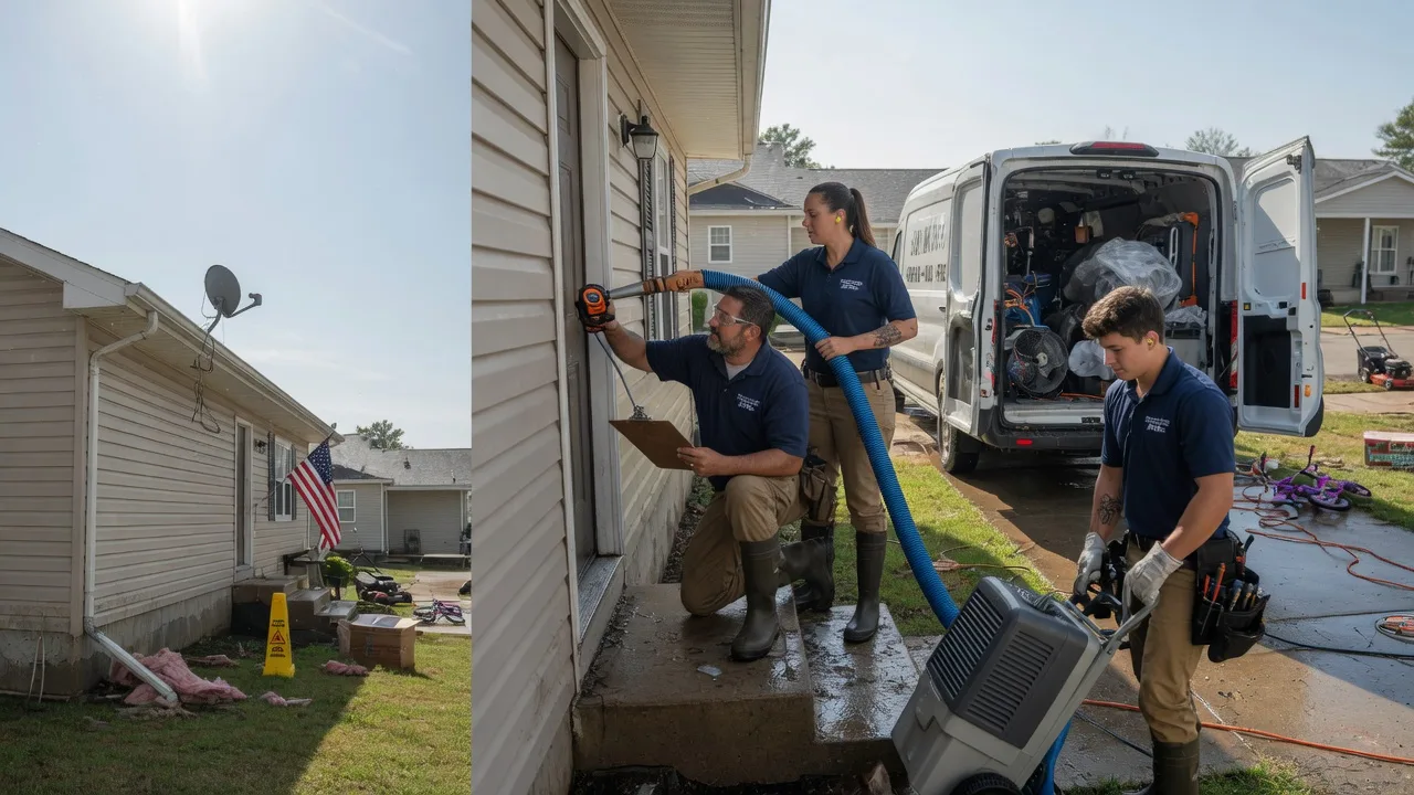 Ceiling Water Damage Restoration in Madrid, NE near me